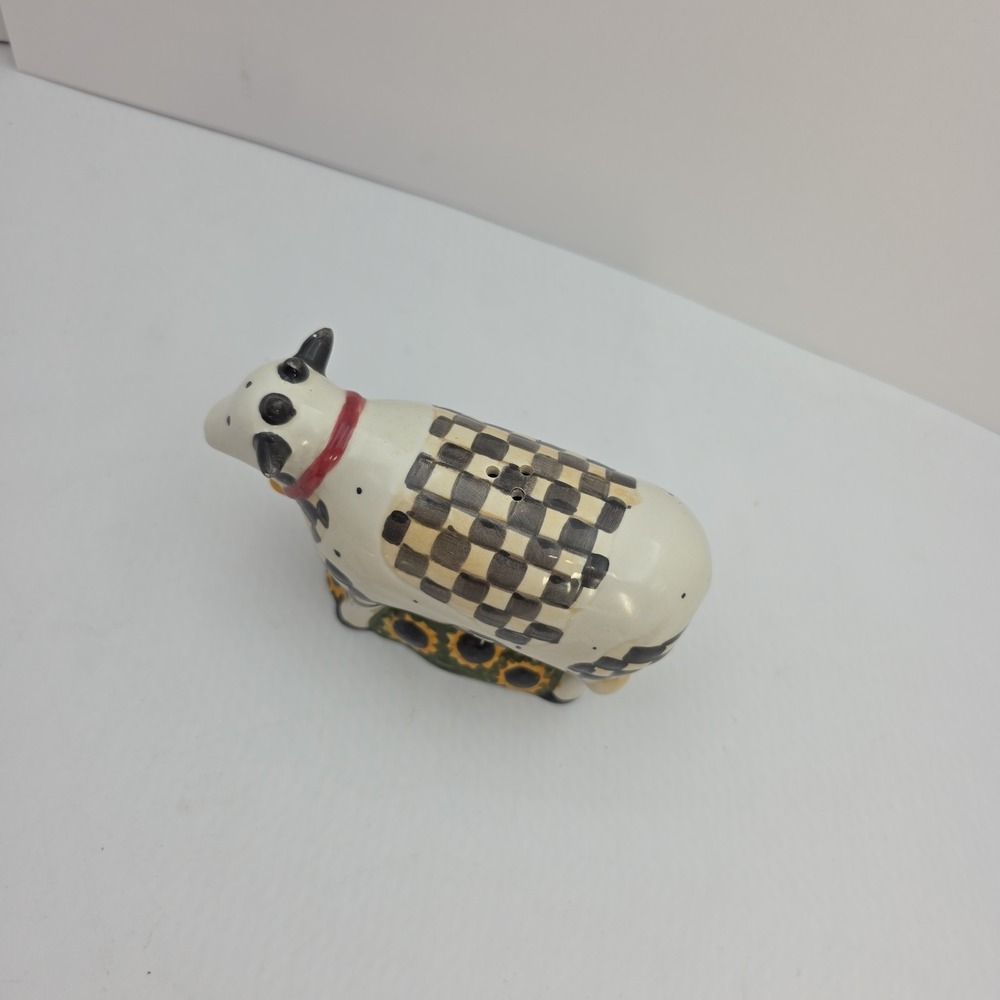 Debbie Mumm Sakura Cow Chicken Salt Pepper Shakers Farm Country Kitchen Set NOTE - Picture 9 of 16